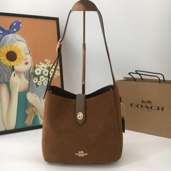 Coach Handbags - Coach Hadley Convertible Crossbody Bag CW004